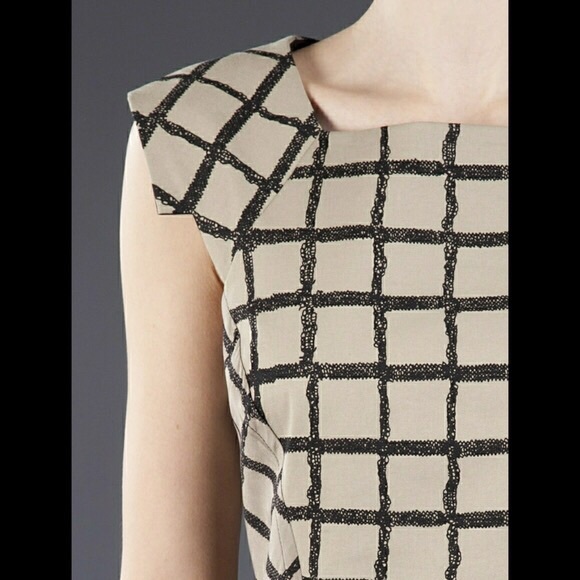 Rag & Bone Lori windowpane check fit & Flair dress - Picture 4 of 7